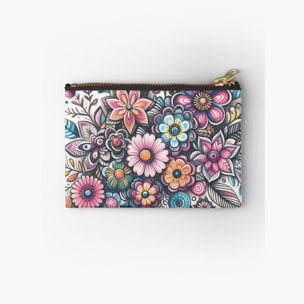 Item preview, Crayon art, flowers designed and sold by itsyorstore.