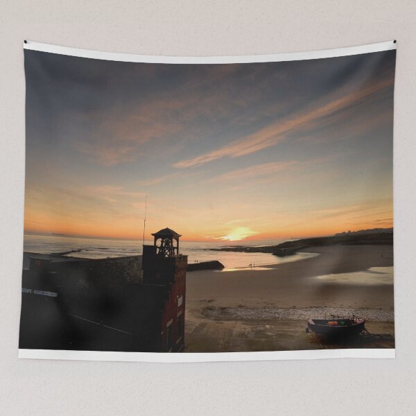 Item preview, Cullercoats Lifeboat Station Sunrise designed and sold by Violaman.