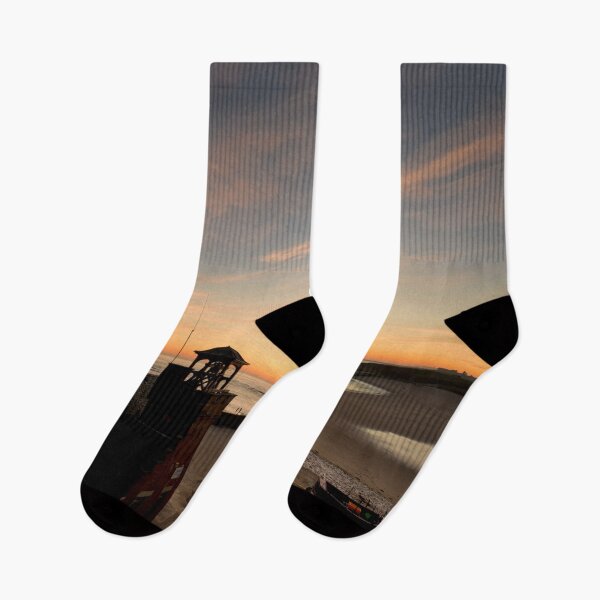 Item preview, Cullercoats Lifeboat Station Sunrise designed and sold by Violaman.