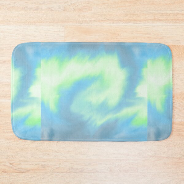 Item preview, Blue & green tye dye pattern  designed and sold by Artistkhg.