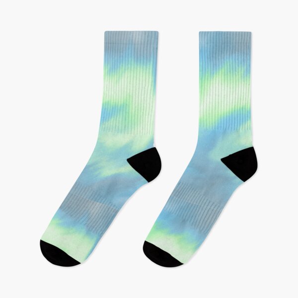 Item preview, Blue & green tye dye pattern  designed and sold by Artistkhg.