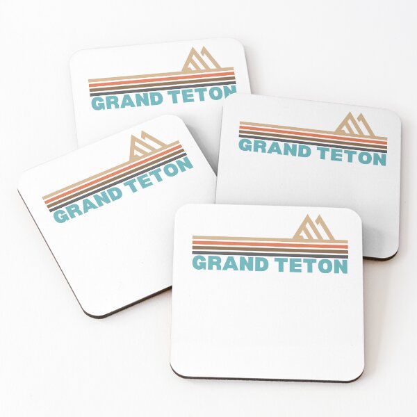 Item preview, Grand Teton National Park Mountain Snow Peak Colorful T-shirt designed and sold by ThinkNature!.