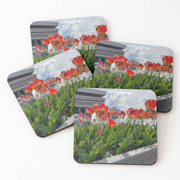 Item preview, Tulips and Clouds  designed and sold by Stephanie Fay.