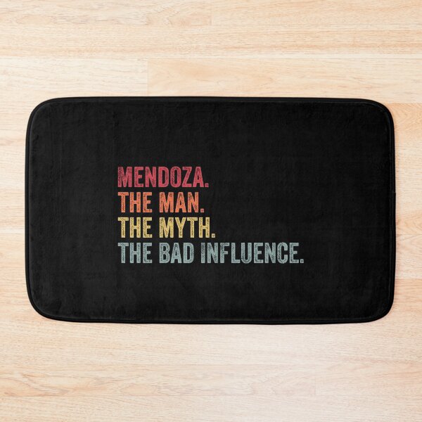 Item preview, Vintage Mendoza Man Myth The Bad Influence Last Name designed and sold by Amineharoni.
