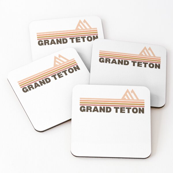 Item preview, Grand Teton National Park Mountain Snow Peak Colorful T-shirt designed and sold by ThinkNature!.