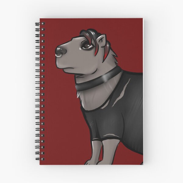 Item preview, Goth Capybara designed and sold by Dinneendraws.