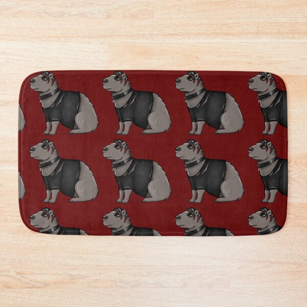 Item preview, Goth Capybara designed and sold by Dinneendraws.
