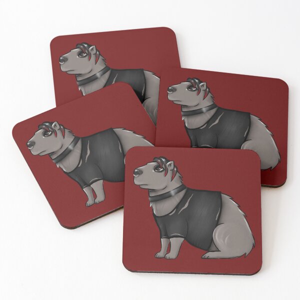Item preview, Goth Capybara designed and sold by Dinneendraws.
