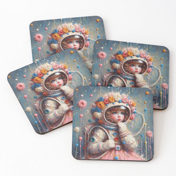 Item preview, Stellar Dreams: The Cosmic Voyage of Astronaut Lila designed and sold by Donkey's Salad.