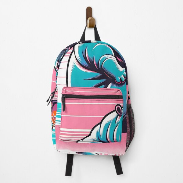 Item preview, oga Bliss: Hippo on Pink Sands with Crab Instructor designed and sold by 0penvimark.
