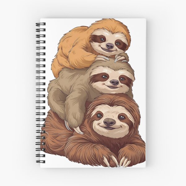 Item preview, funny sloth, sloth stack designed and sold by venavar.