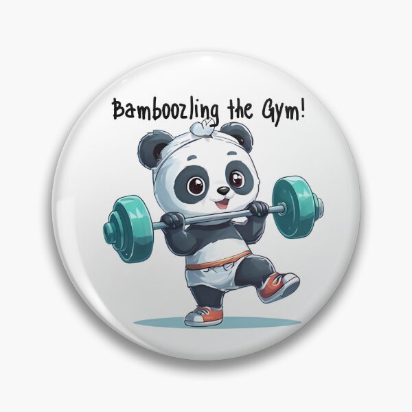 Item preview, Panda WorkOut designed and sold by Serene Madcap.
