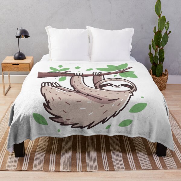 Item preview, Chill Vibes: A Serene Sloth Illustration designed and sold by Designowner.