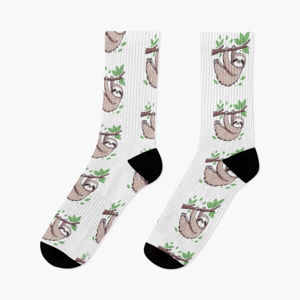 Item preview, Chill Vibes: A Serene Sloth Illustration designed and sold by Designowner.