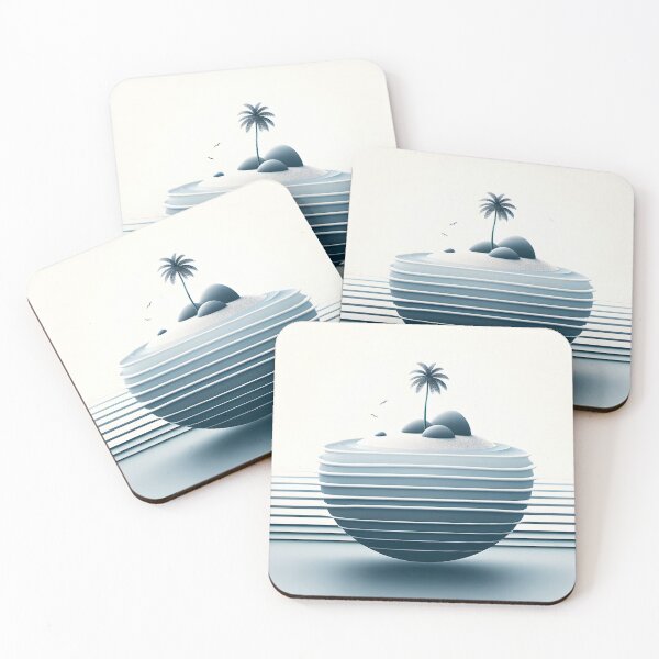 Item preview, Island illustration in 3D designed and sold by bernhagen.