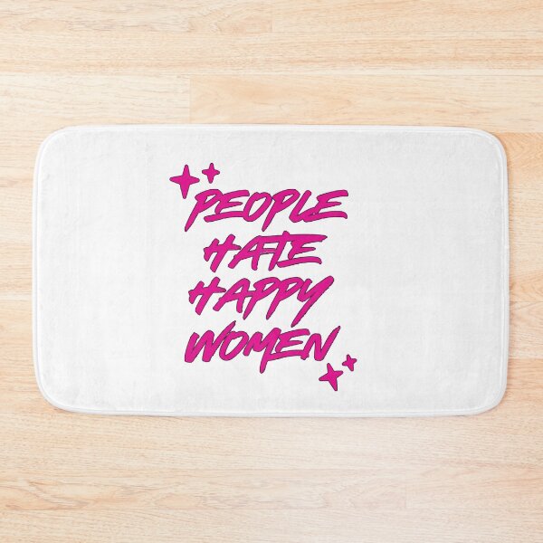 Item preview, The Idea of You Quote People Hate Happy Women designed and sold by baranskini.