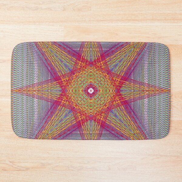 Item preview, Rectangular Pattern #6 Morph C [11396-RYGCBP-WB] designed and sold by LottMultimedia.