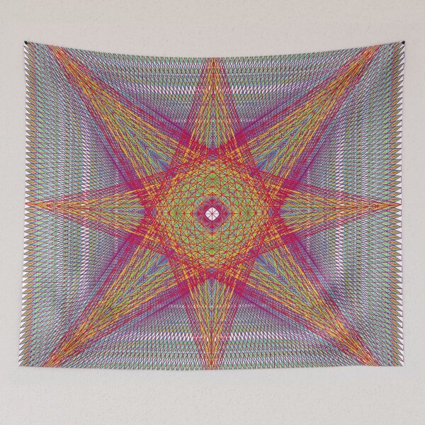 Item preview, Rectangular Pattern #6 Morph C [11396-RYGCBP-WB] designed and sold by LottMultimedia.