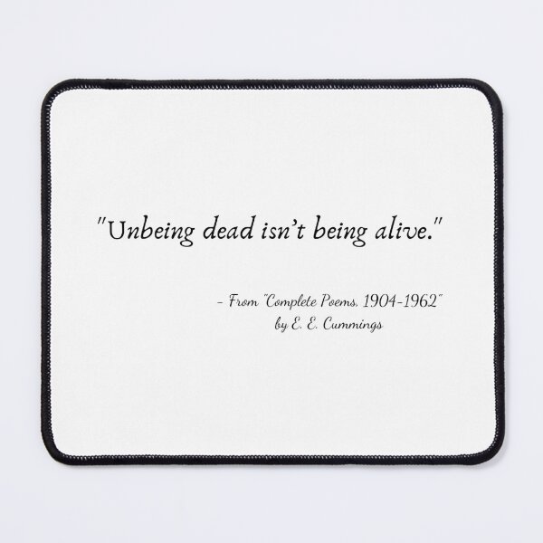 Item preview, A Quote from "Complete Poems, 1904-1962" by E. E. Cummings designed and sold by Poemit.