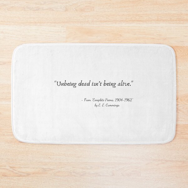 Item preview, A Quote from "Complete Poems, 1904-1962" by E. E. Cummings designed and sold by Poemit.