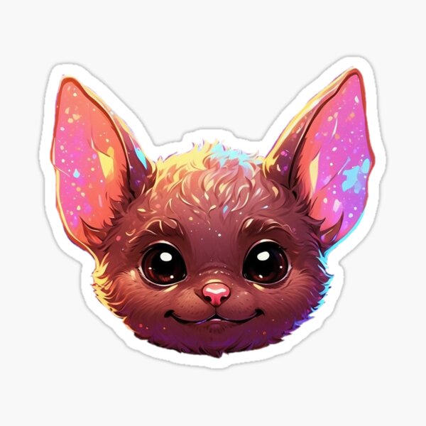 Aperçu de l'œuvre Chauve-souris brune mignonne créée et vendue par LevCreates.