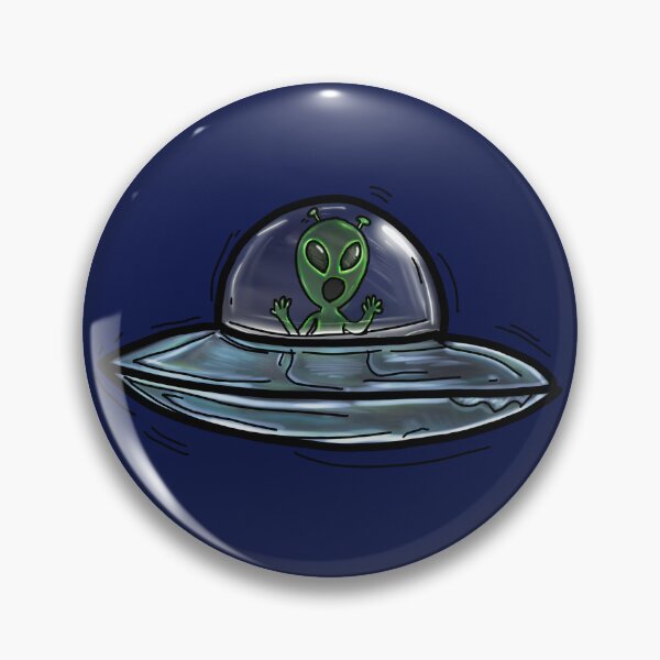 Item preview, Alien stuck in UFO designed and sold by madworld123.