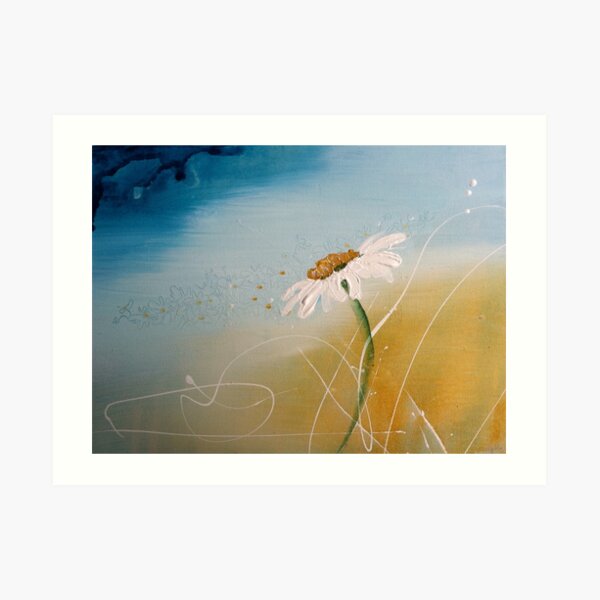 Weeping Daisy Art Print