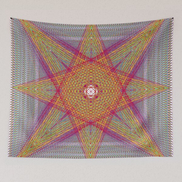 Item preview, Rectangular Pattern #6 Morph C [11496-RYGCBP-WB] designed and sold by LottMultimedia.