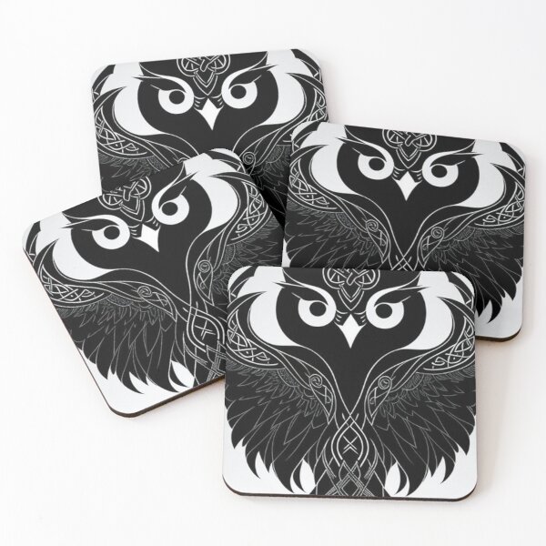 Item preview, Abstract Owl Art designed and sold by TheDarkWardrobe.