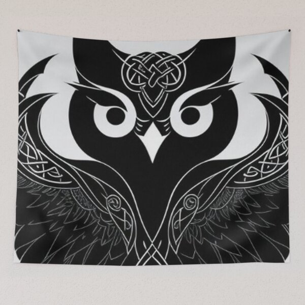 Item preview, Abstract Owl Art designed and sold by TheDarkWardrobe.