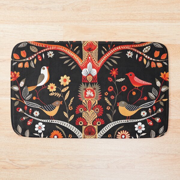 Item preview, Birds totem pole folk style designed and sold by Folksy Living.