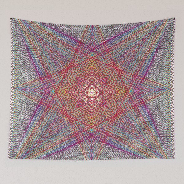 Item preview, Rectangular Pattern #6 Morph C [11696-RYGCBP-WB] designed and sold by LottMultimedia.
