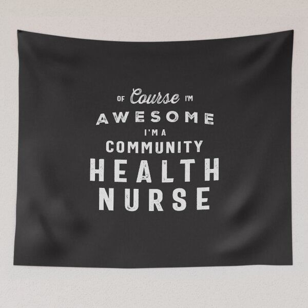 Item preview, Awesome Community Health Nurse designed and sold by cidolopez.