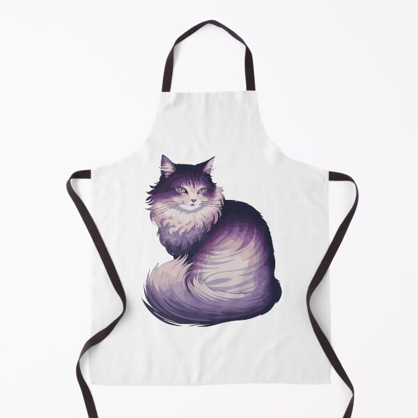 Item preview, Graceful Cat Sticker: Ombre Fur designed and sold by mergmart.