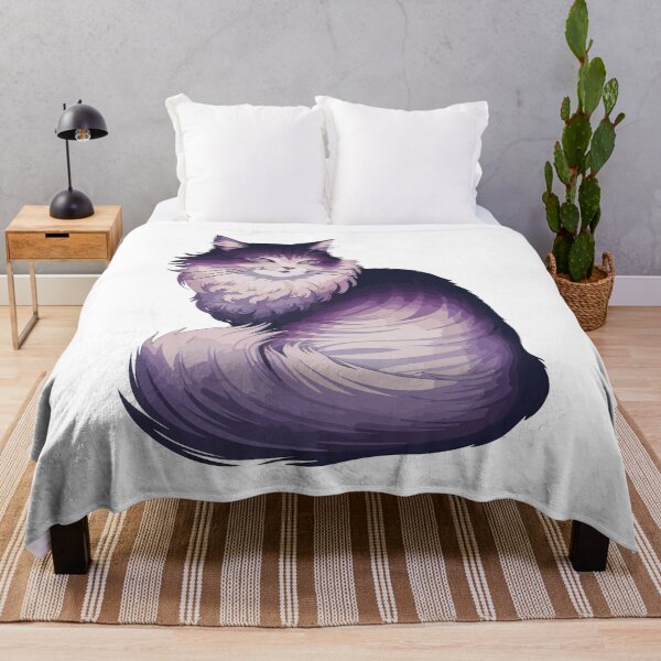 Item preview, Graceful Cat Sticker: Ombre Fur designed and sold by mergmart.