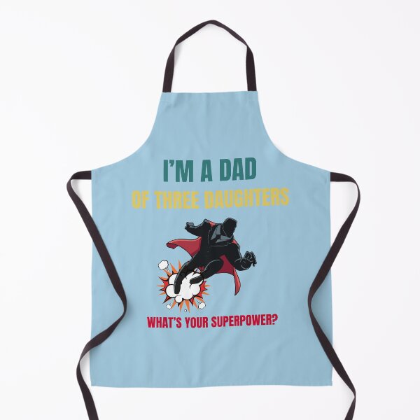 Item preview, Three Daughters Dad of Girls Fathers Day Superhero designed and sold by MomentumCloset.
