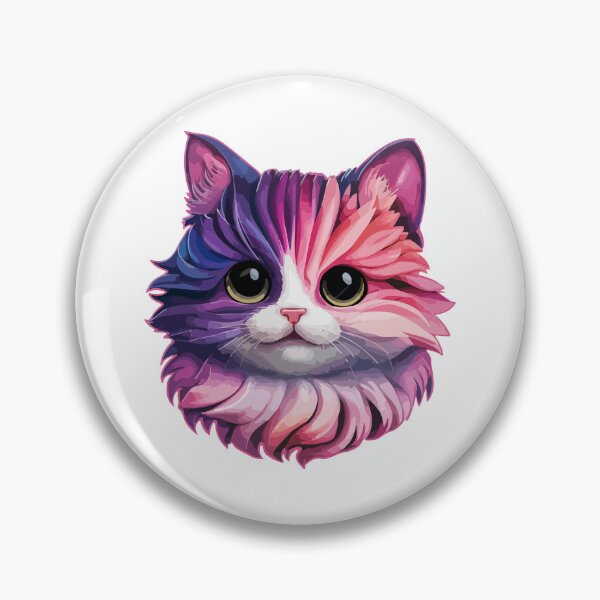 Item preview, Purrfect Ombre Kitty Sticker designed and sold by mergmart.