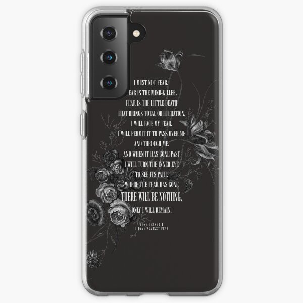 Litany Against Fear Samsung Galaxy Soft Case