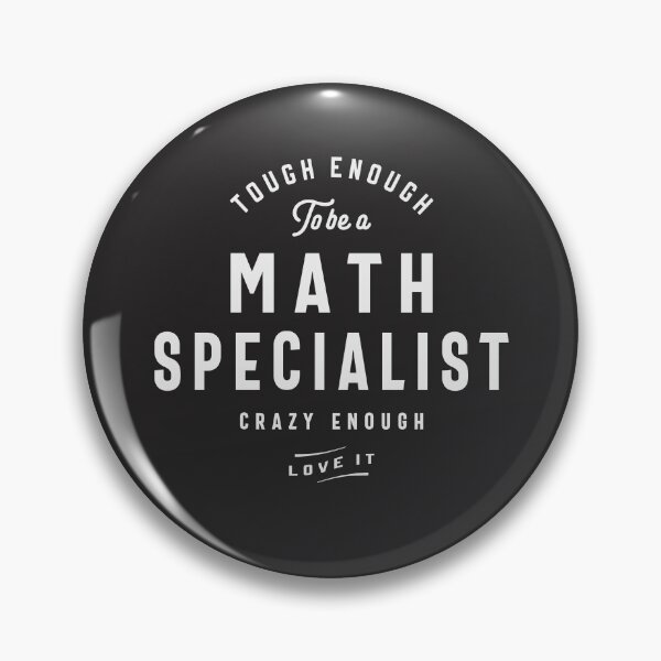 Item preview, Math Specialist - Tough & Crazy designed and sold by cidolopez.
