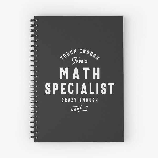 Item preview, Math Specialist - Tough & Crazy designed and sold by cidolopez.