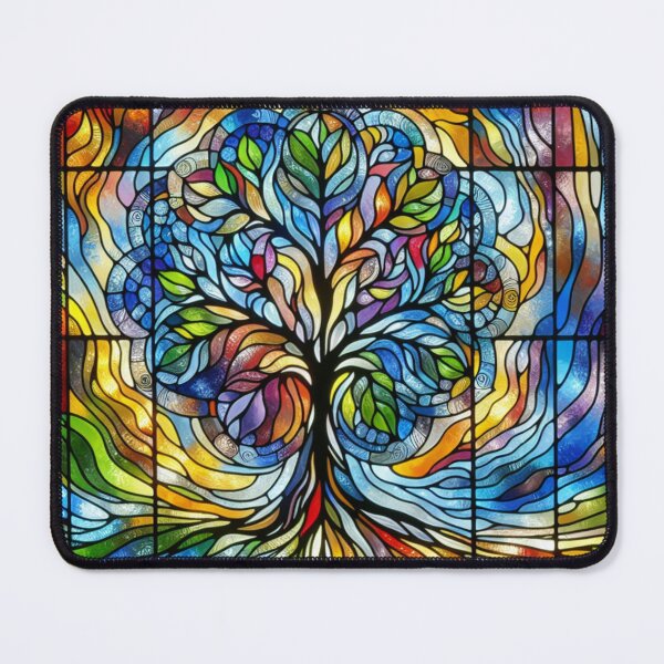 Item preview, Stained Glass Tree of Life designed and sold by foilhat.