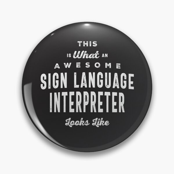 Item preview, Awesome Sign Language Interpreter designed and sold by cidolopez.