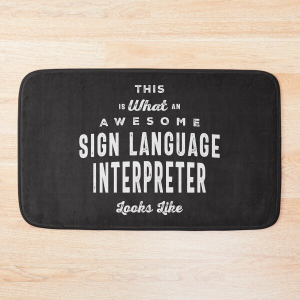 Item preview, Awesome Sign Language Interpreter designed and sold by cidolopez.