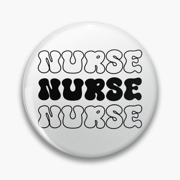 Item preview, Retro Stacked Nurse Text designed and sold by SanguineSiren.