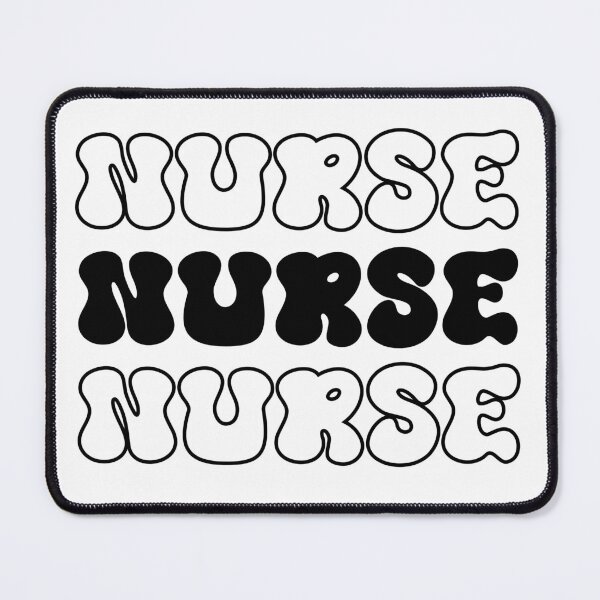 Item preview, Retro Stacked Nurse Text designed and sold by SanguineSiren.