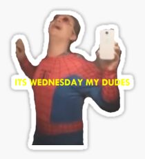 It's Wednesday my dudes Vine Sticker