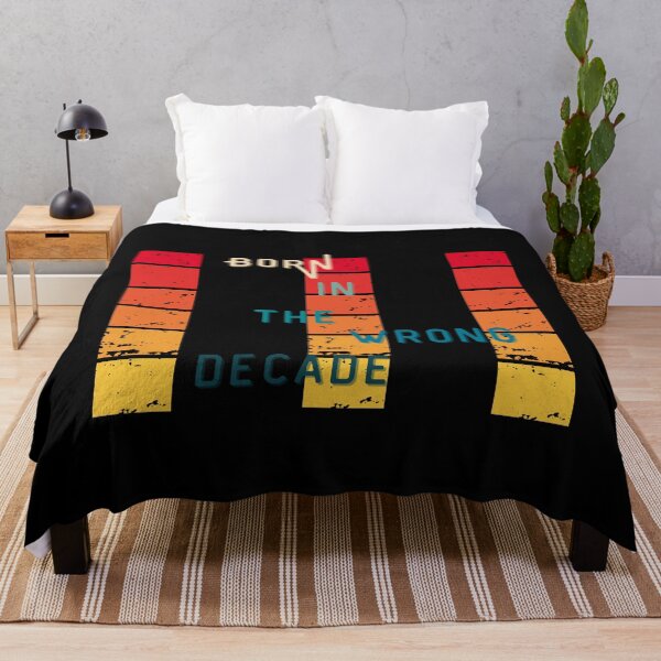 Item preview, Born In The Wrong Decade designed and sold by Tomci0.
