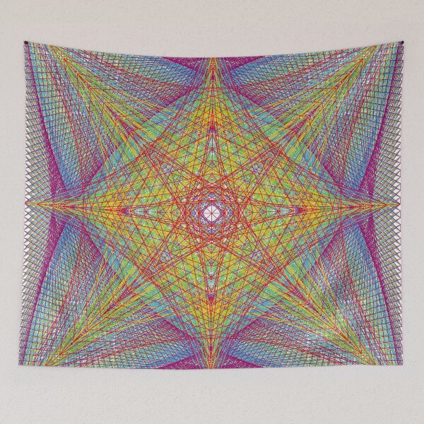 Item preview, Rectangular Pattern #6 Morph C [11996-RYGCBP-WB] designed and sold by LottMultimedia.