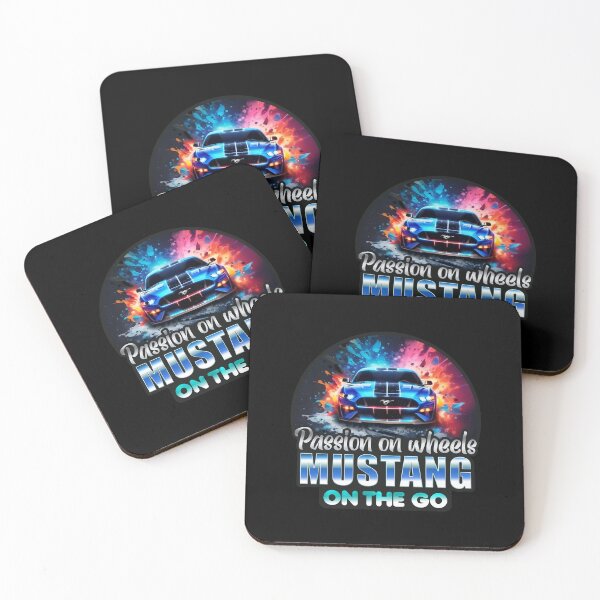 Item preview, PASSION FOR WHEELS MUSTANG ON THE GO designed and sold by arteseestampas.