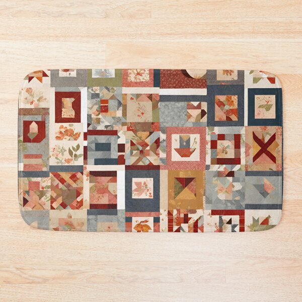 Item preview, Patchwork Quilt Delightful Pattern designed and sold by Tom-Johnson.